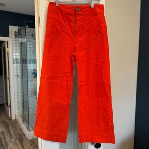 Anthropologie Maeve Colette Crop Pants